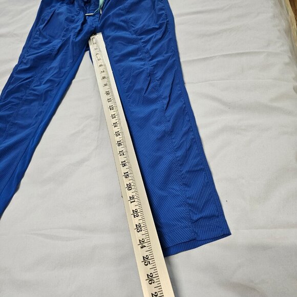 Lululemon Street To Studio Crop Pant Size 6 Pipe Dream Blue Unlined - Picture 10 of 13